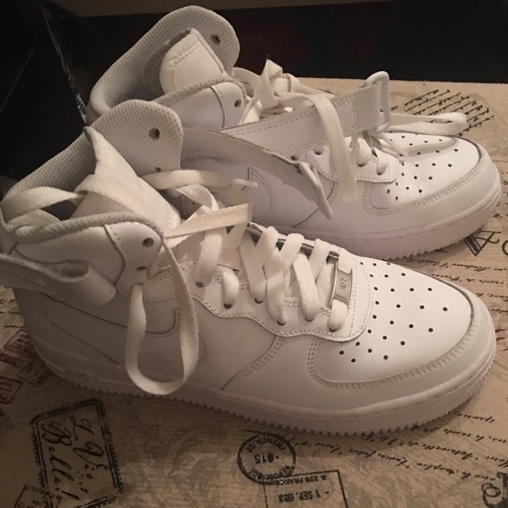 High top Nike Air Force ones(SOLD)